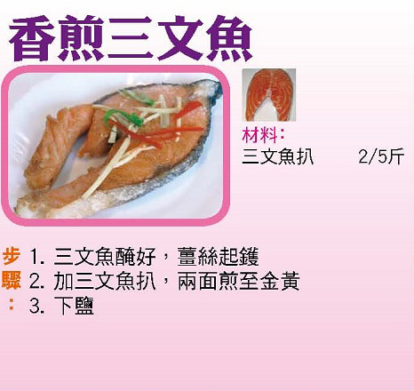 香煎三文魚