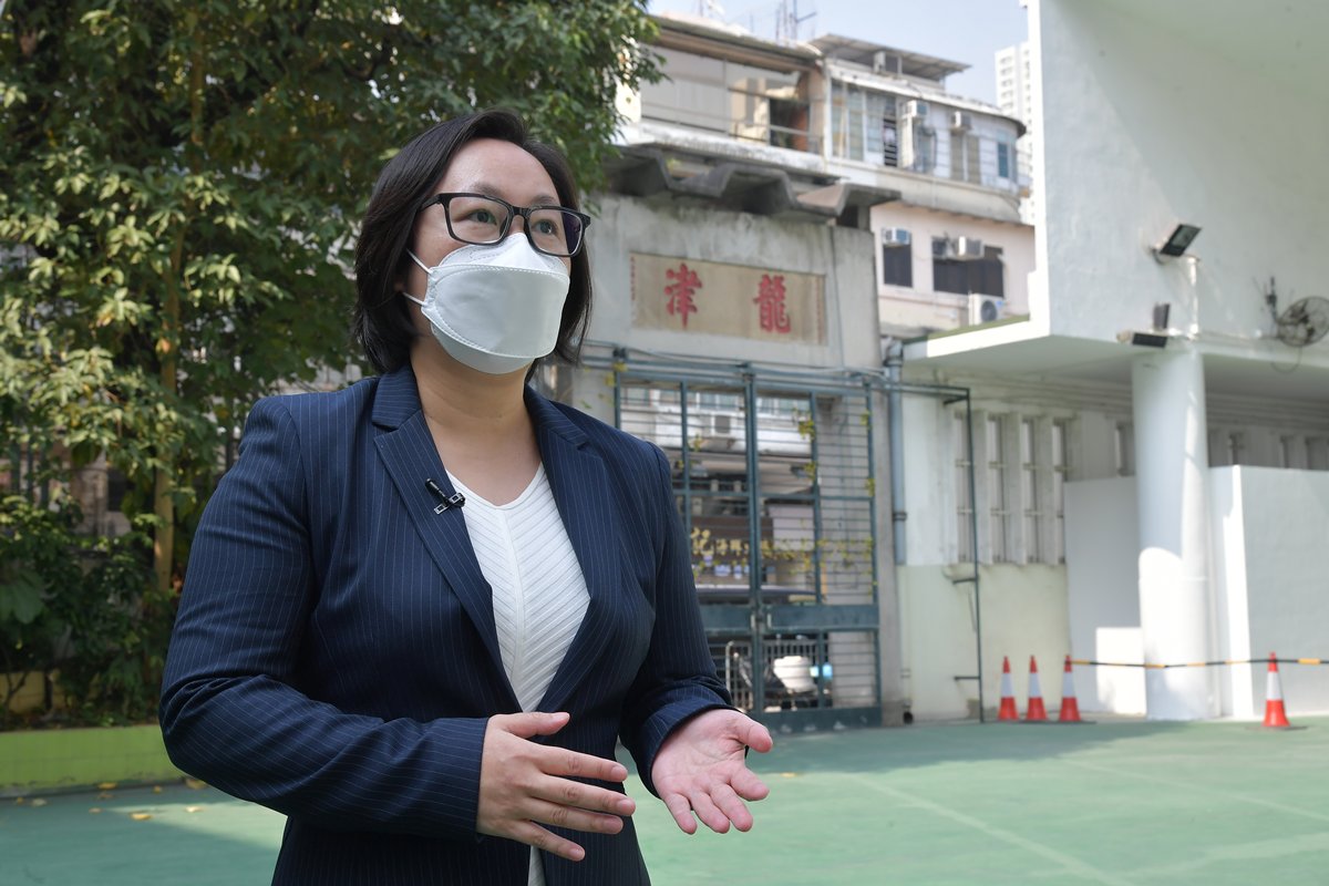 取長補短:  九龍樂善堂總幹事劉愛詩指，改建工程盡量保留學校原有結構和優點，例如採光充足，既減少成本，住戶生活也可更舒適。
