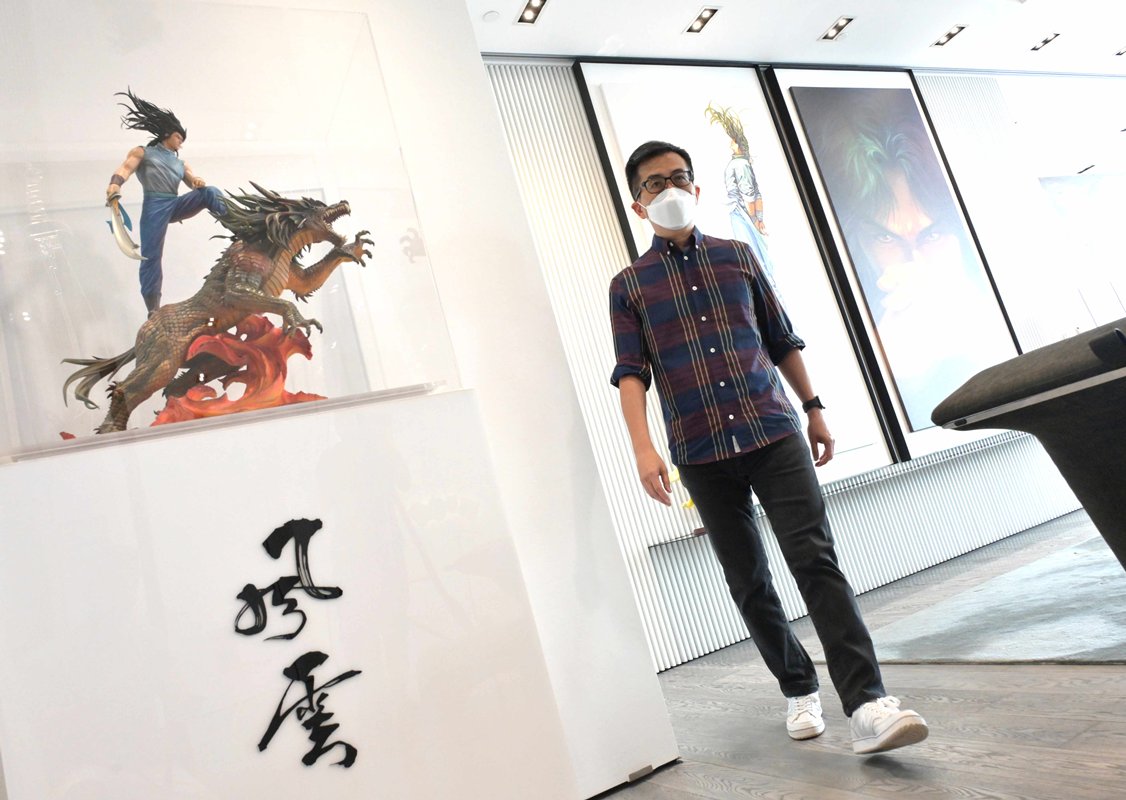 遇風雲:  參加者透過計劃獲馬榮成指導。馬榮成讚揚入選作品水準甚高、參加者畫技成熟，計劃則有助港漫推陳出新。