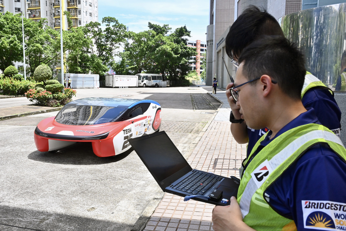 積極備戰:  車隊成員發揮所長，反覆進行組裝、維修和測試，優化車輛設定。