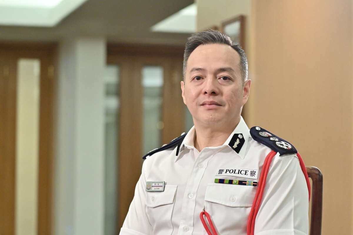 見證成長:  周一鳴表示，受學員的堅毅精神感動。