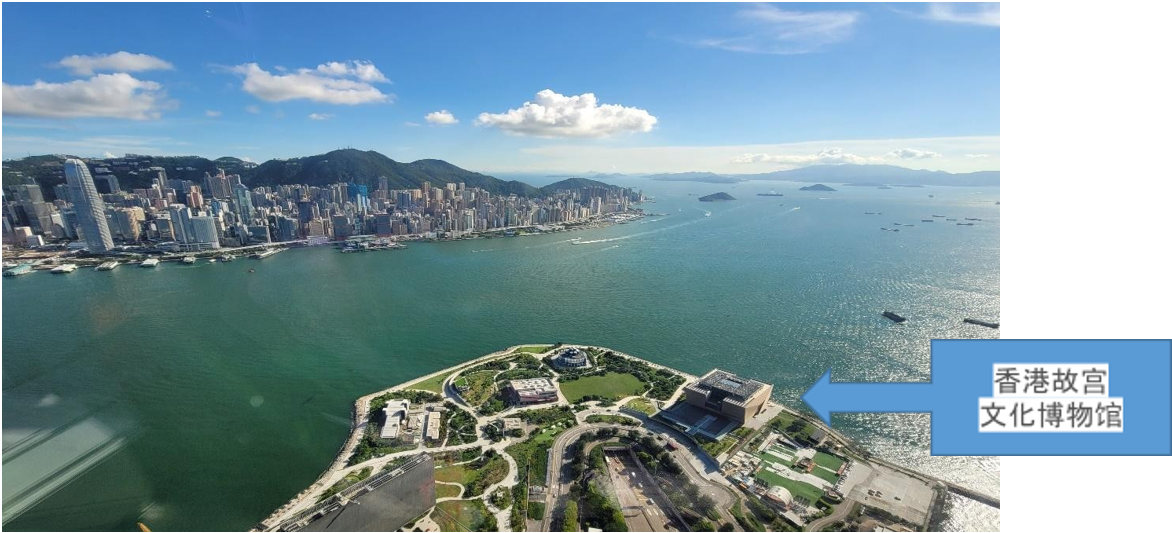 香港故宫文化博物館俯瞰