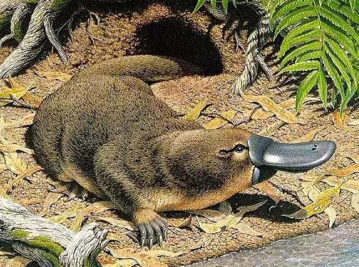 鴨嘴獸,它棲息在澳大利
亞東部,印生哺乳類動物
被作為澳大利亞吉祥物...