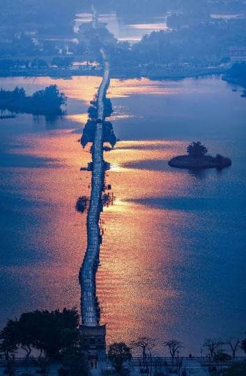 福建晉江 · 安平橋，為中國古代第一長橋...