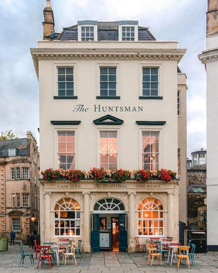 英國巴斯的Huntsman為當地最古老酒吧...