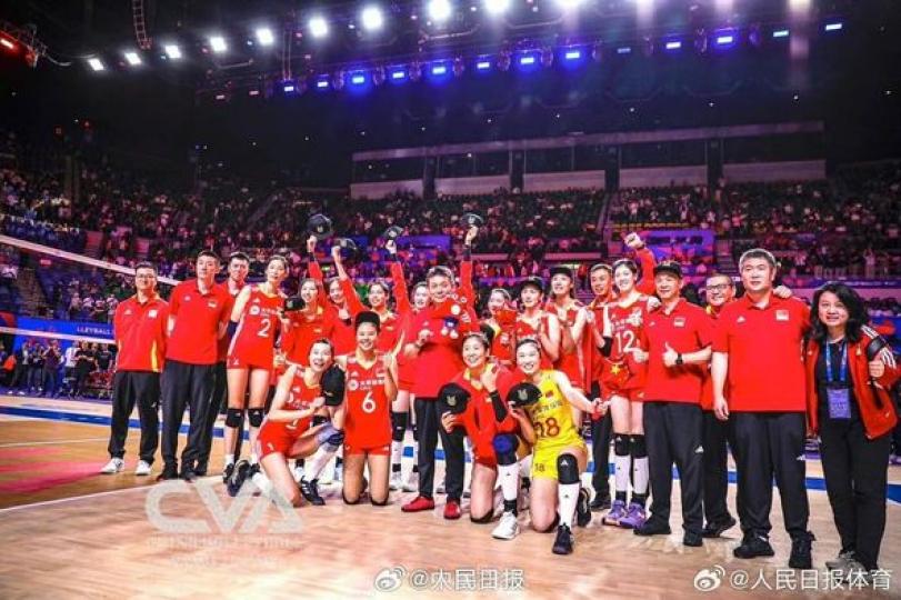 中國女排正式獲巴黎奧運參賽資格...