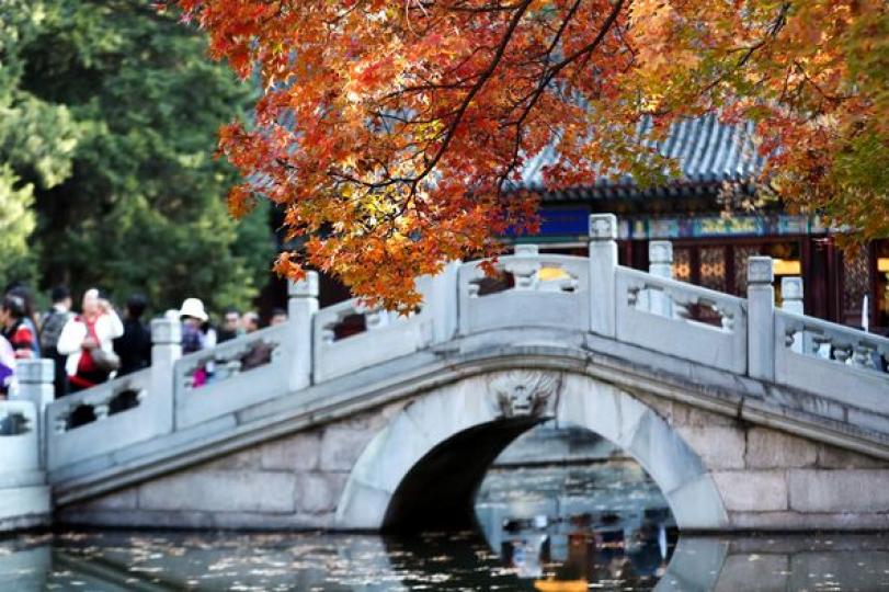 北京香山公園勤政殿......