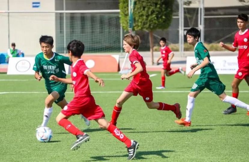 中國傳統足球「蹴鞠」來到世界盃舉辦地...