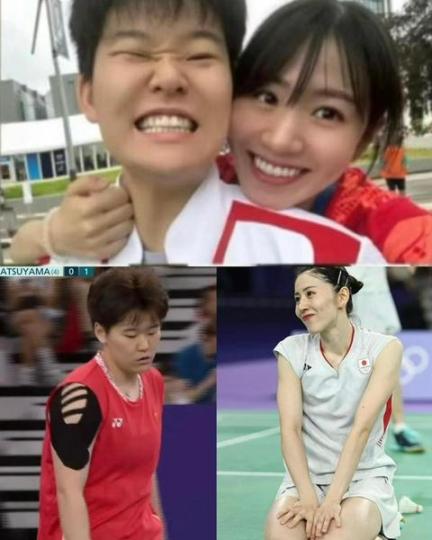 日本羽毛球女神志田千陽與譚寧老友鬼鬼...