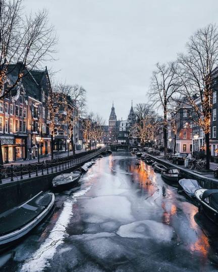 荷蘭的冬季仙境！ .......