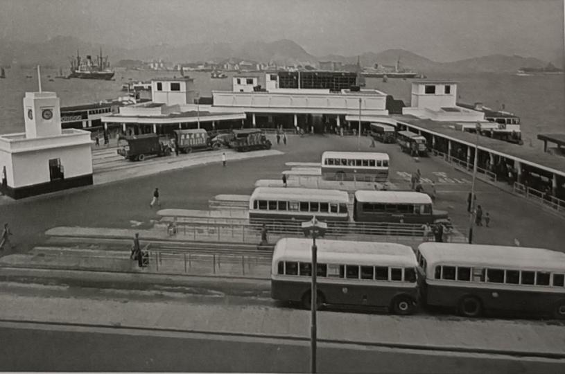 1953年 中環統一碼頭...