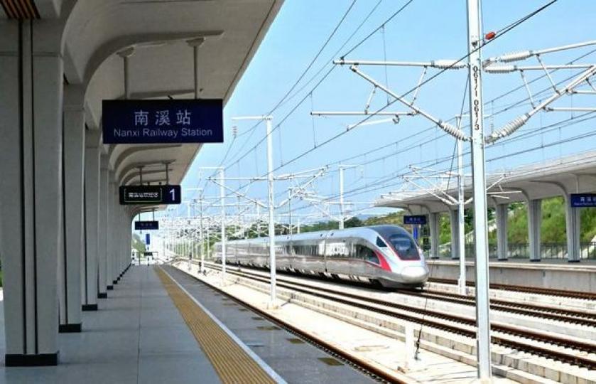 渝昆高鐵渝宜段開始試運行...