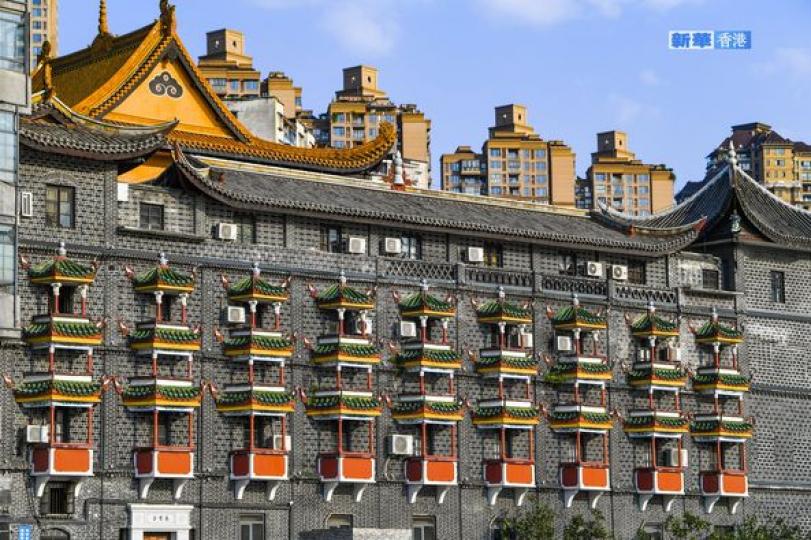 重慶以「山城」著稱......