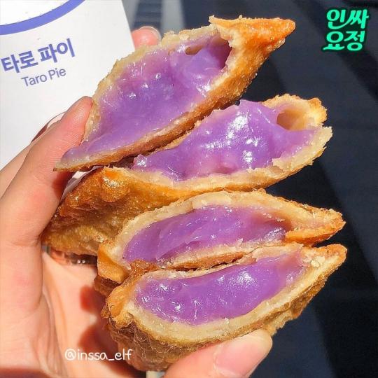 韓國麥當勞推出了新品「紫芋派」...