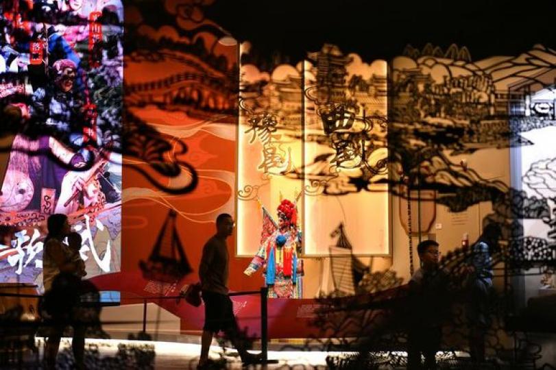 China Grand Canal Intangible Cultural Heritage Exhibition Hall... China Grand Canal Intangible Cultural Heritage Exhibition Hall...