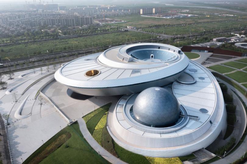 【全球規模最大 上海天文館開幕】圖：Ennead建築設計事務所提供，Arch-Exist攝...