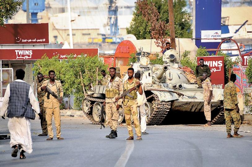 蘇丹政府軍稱將協調中美英法撤僑...