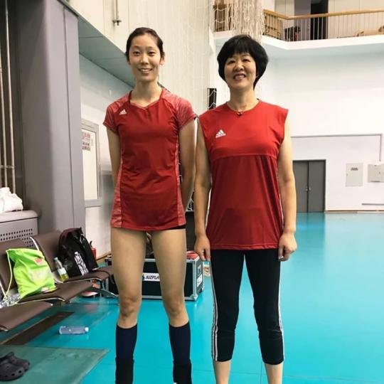 Super Zhu and Jenny Lang Ping...