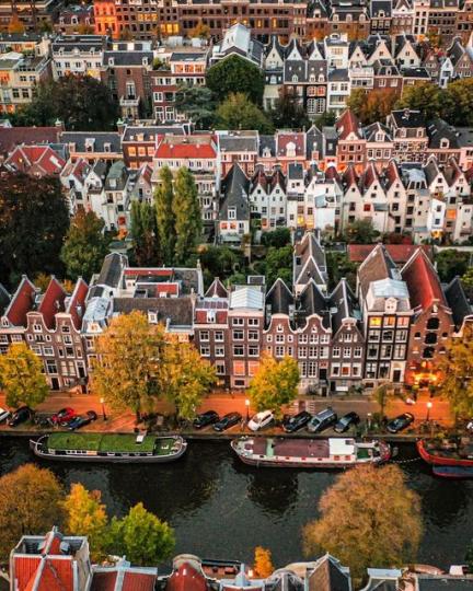 阿姆斯特丹不能錯過的城鎮風光...