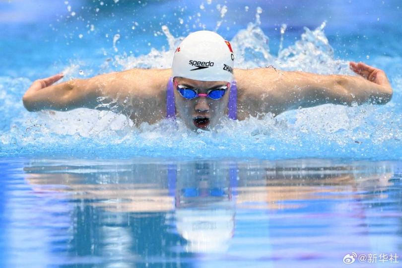 中国队4x100米混合泳接力夺金...