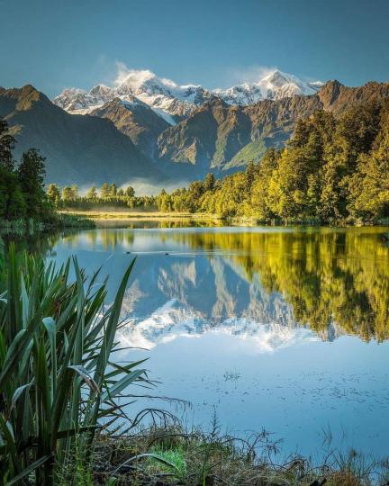 被稱為最有靈氣的紐西蘭馬松森湖...