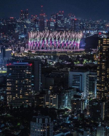 日本東京的夜景，一看總是能看出這個城市的氣質...