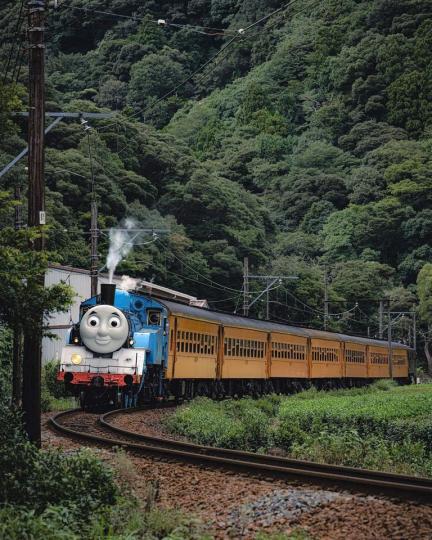 靜岡縣的湯瑪士小火車實體體驗好可愛...