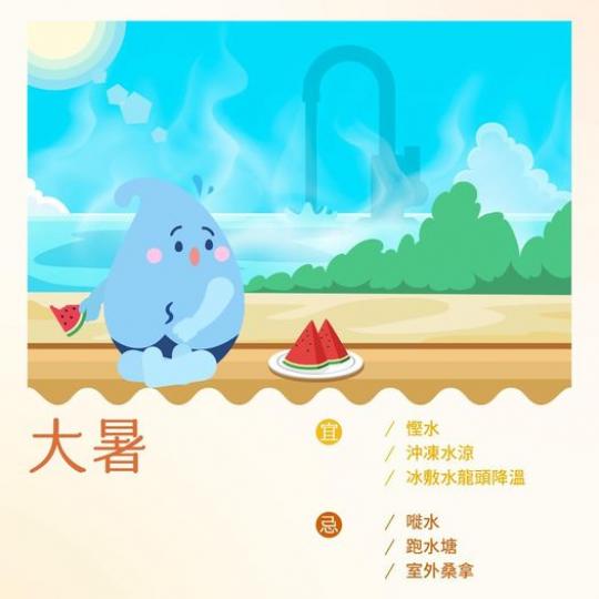 滴滴萬年曆：大暑......