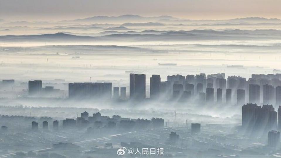 沈陽掛上了水墨濾鏡......