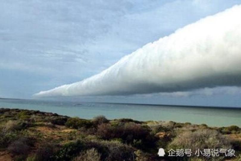 滾軸雲,白色滾桶狀宛如一
條橫放的龍卷風,所以有"
遇見滾軸雲暴風雨來臨"的
説法,滾軸雲可以長達數公
里,它可以作為暴風雨來臨
的標示。...