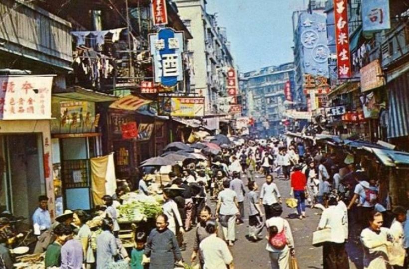 1960年代初 銅鑼灣渣甸街...