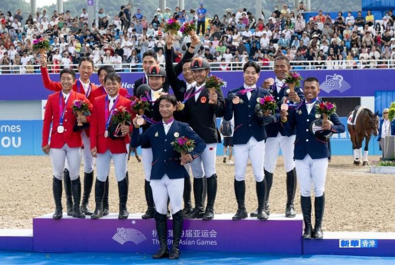 中國隊首奪馬術金牌 「詩雅組合」成就大滿貫...