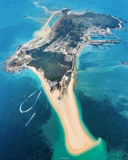 你看過澎湖吉貝島的空拍美景嗎？...