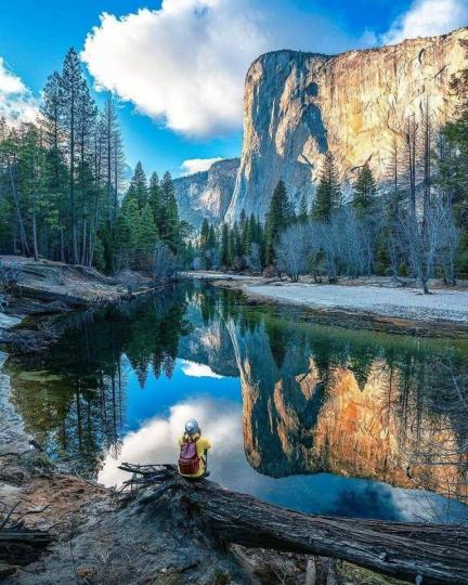 優勝美地國家公園（Yosemite National Park）有著全世界最美的U 型冰河谷地形...