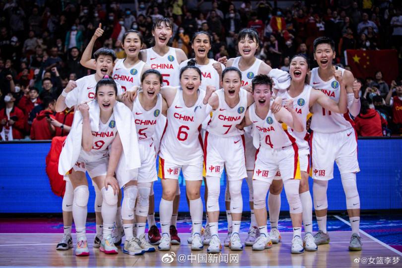 中國女籃世界排名升至第二...