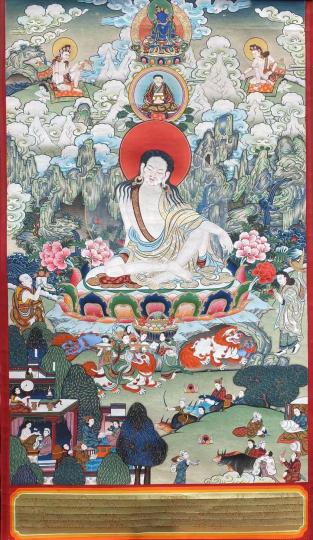 【道歌】
道歌,在《藏文大辭典》中的解釋是一種以宗教教義為內容,可以誦頌的民間歌謠。個人理解,道歌就是宗教傳播者利用民間歌謠、小曲的形式和曲調,將民歌原本的內容剔除後,給這些民歌賦予宗教教義的內容,再... 【道歌】
道歌,在《藏文大辭典》中的解釋是一種以宗教教義為內容,可以誦頌的民間歌謠。個人理解,道歌就是宗教傳播者利用民間歌謠、小曲的形式和曲調,將民歌原本的內容剔除後,給這些民歌賦予宗教教義的內容,再...