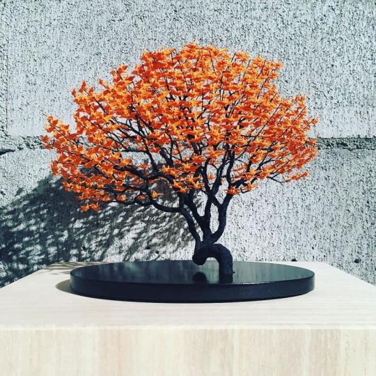 日本藝術家打造乘載希望的盆栽...