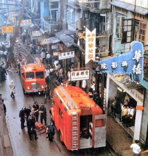 六十年代中環威靈頓街...