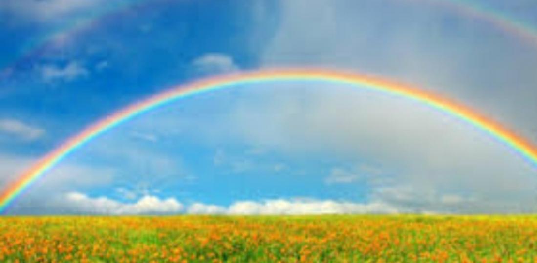 各位朋友午安,
請相信雨後彩虹,
祝福常在你左右！...