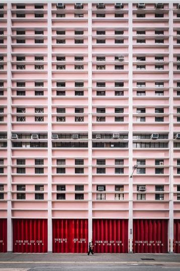 香港建築特色是密集、整齊...