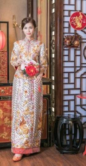裙褂

中國傳統習俗，女子均會穿著裙褂出嫁，寓意「兒女成群」。...