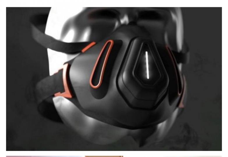 內置檢測傳感器可重複使用的口罩

設計師Ollie Butt 的口罩可以過濾來自外部的空氣，同時連續測量口罩內部的空氣質量，能重複使用夠實際。...