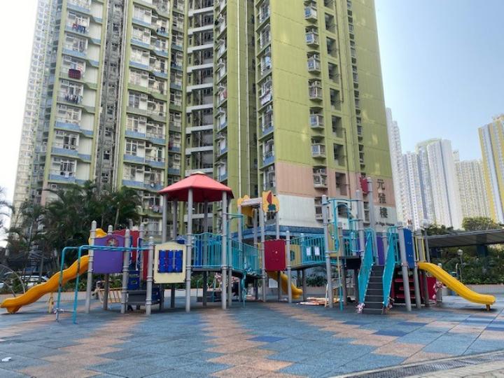 遊樂場
香港社區設施不錯，每區都必定有遊樂場設施供小朋友消閒和活動。...