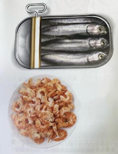 連骨及売食用的海產，例如白飯魚、罐頭沙甸魚、蝦米等都含有豐富鈣質，多可以強健骨骼。...