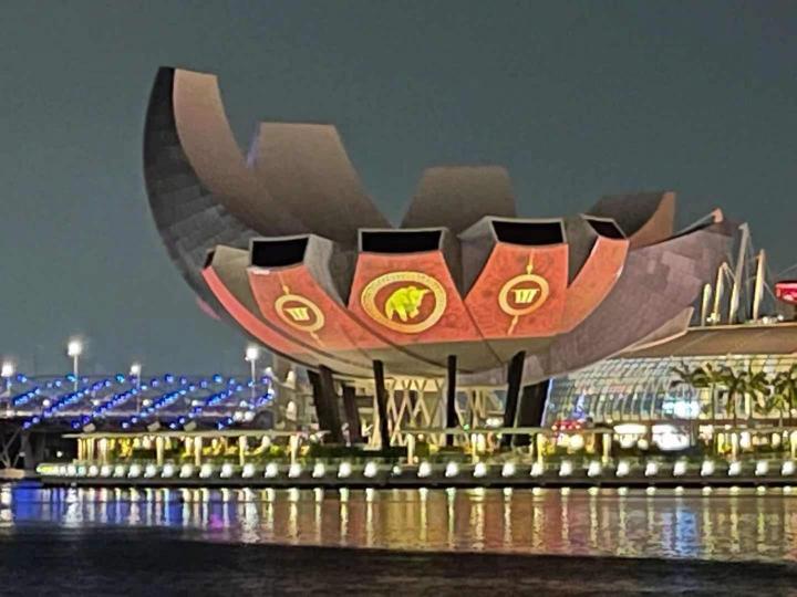 星加坡文化及科技中心

星加坡文化及科技中心外型像一朵盛放的蓮花，晚上在海濱的燈光襯托下，十分奪目。...