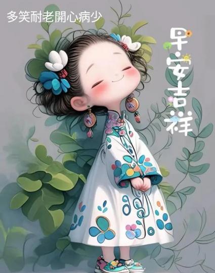 各位早晨多笑耐老开心病少...