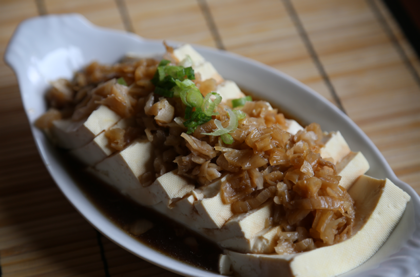 梅菜蒸豆腐 梅菜蒸豆腐