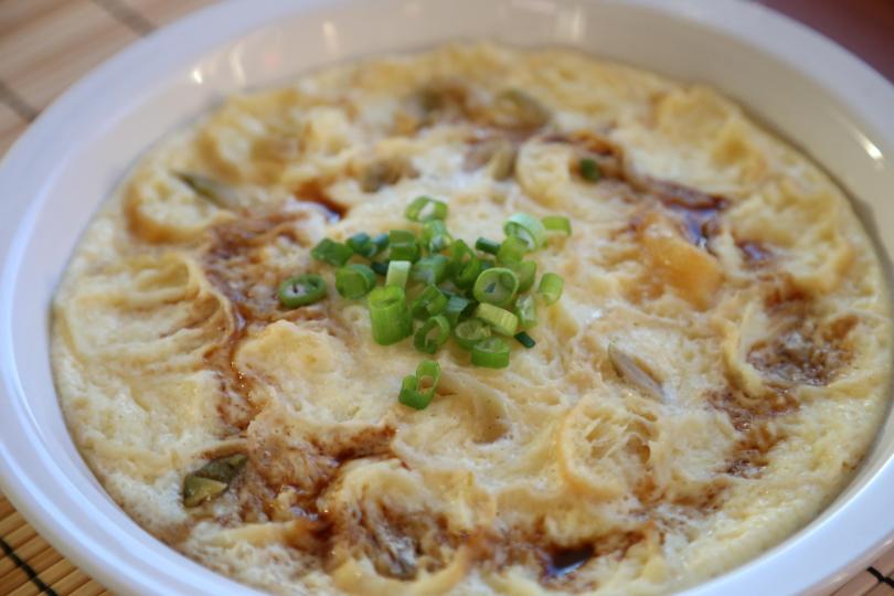 「名廚Denice Wai 廚房」簡易快煮 - 油炸鬼蒸水蛋