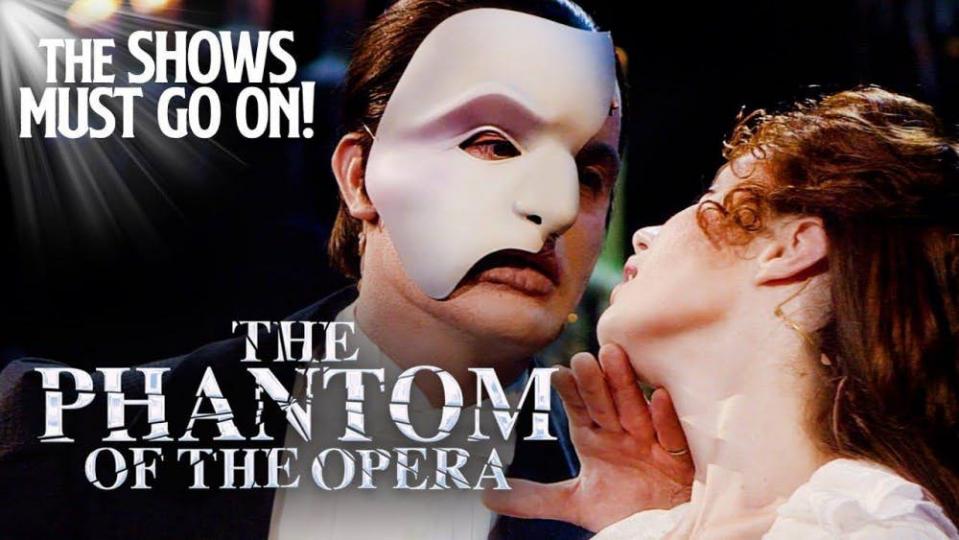 百老滙音樂劇《歌聲魅影》將開放網上直播 畀觀眾免費欣賞！附直播連結
