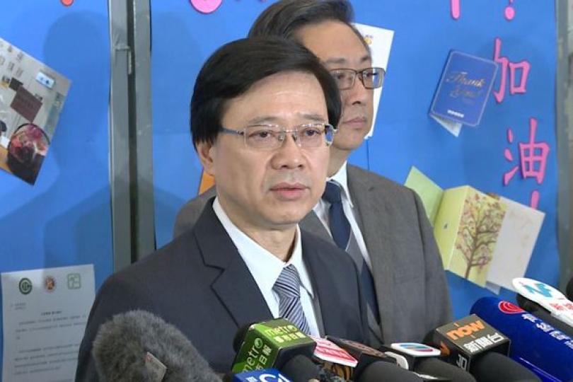 李家超:警隊盡責維持治安 李家超:警隊盡責維持治安